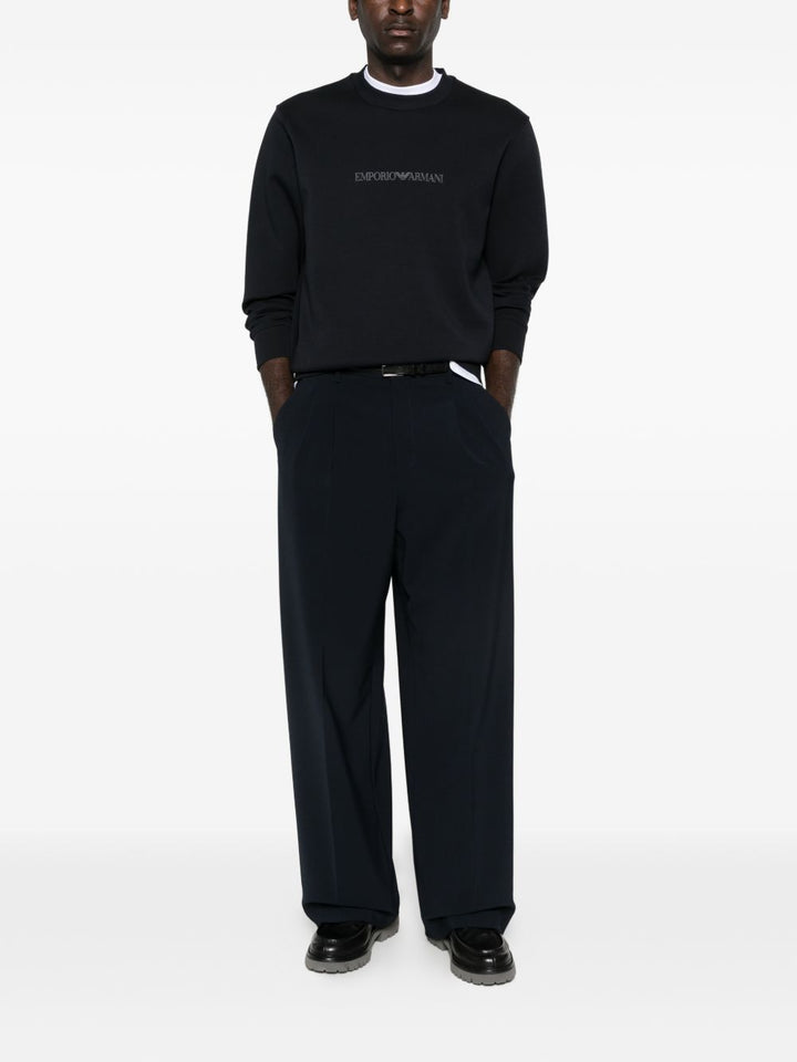 Emporio Armani Sweaters - BLUE | cf11c6b0c255bf526118b03f23b74dd92c0603de