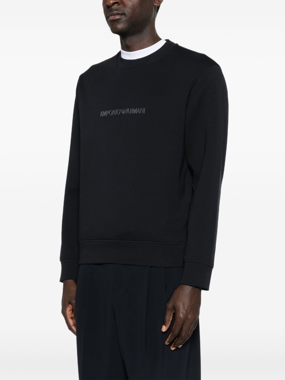 Emporio Armani Sweaters - BLUE | b914aa70067359f2584466bce2c91cf773178ff7