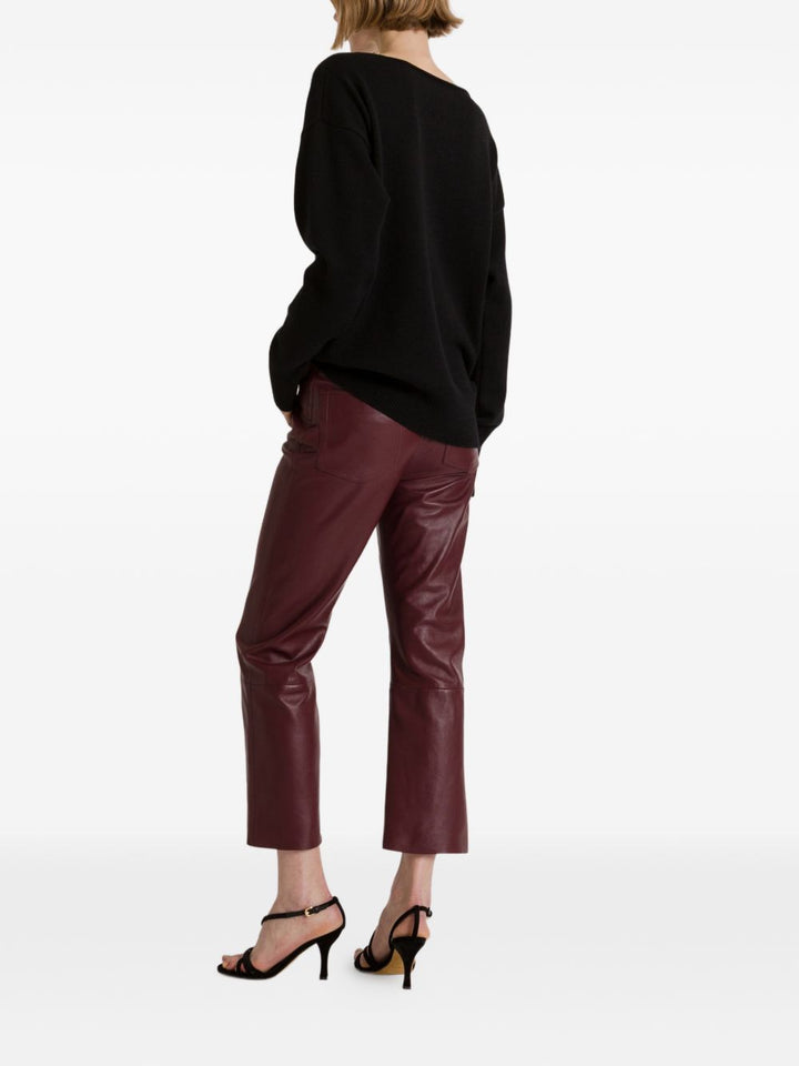 Alberta Ferretti Trousers - BROWN | fb18a4bbd8a4413f39f370a78866ed8bcbd1ada2