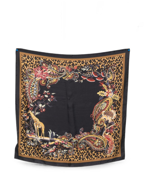 Printed Silk Foulard