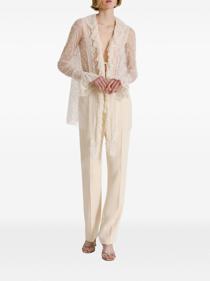 Alberta Ferretti Shirts - WHITE | d52773cf3b8436283e390778b448a7b62d3d6666