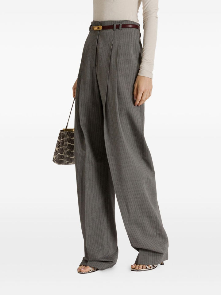 Alberta Ferretti Trousers - GREY | f8ca9e3d0571e62a25a8851e48f4985408833eb8