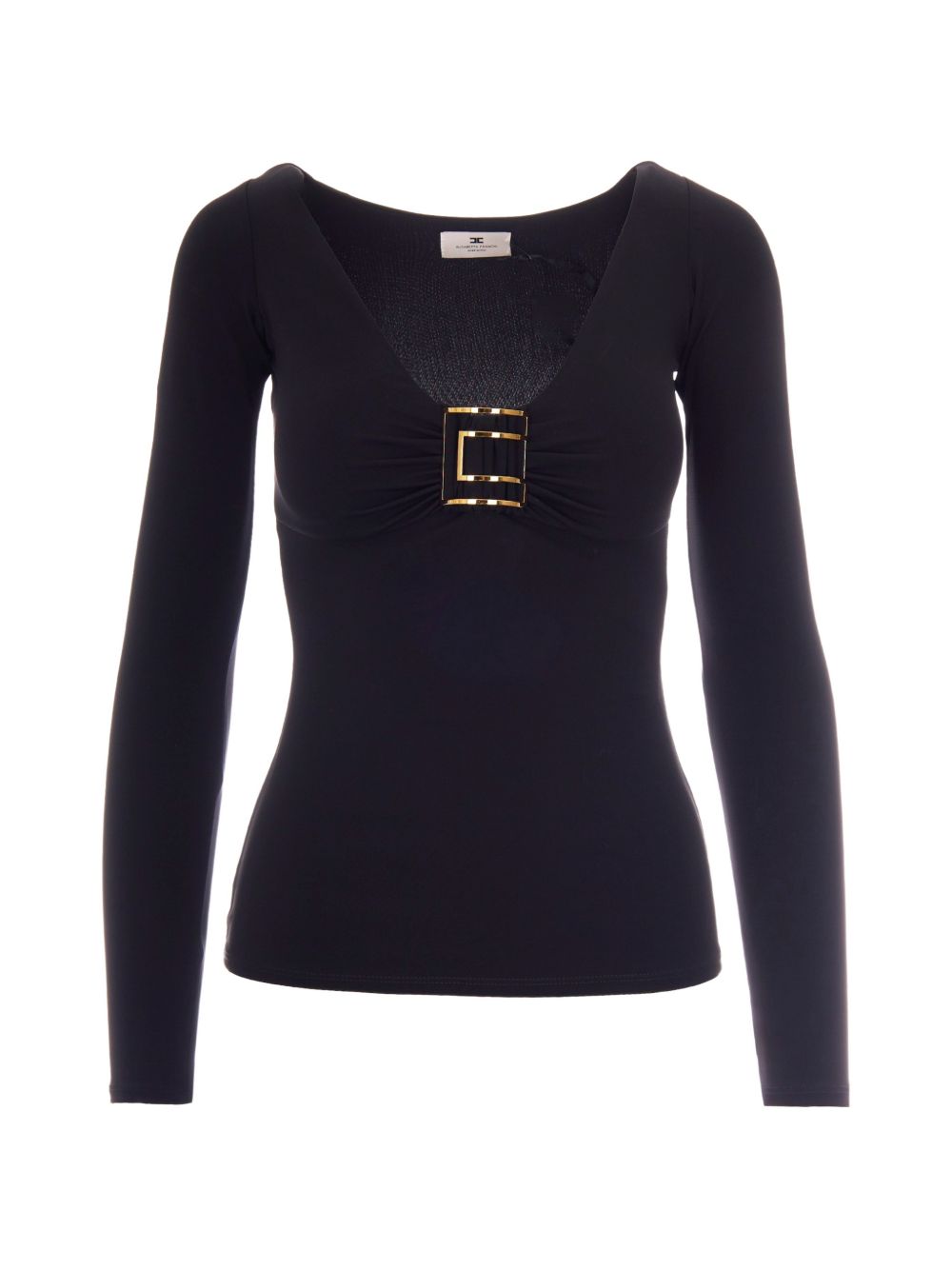 Elisabetta Franchi Sweaters - BLACK | ed14fafe3408ab24abb667de4727ef0e7976feef