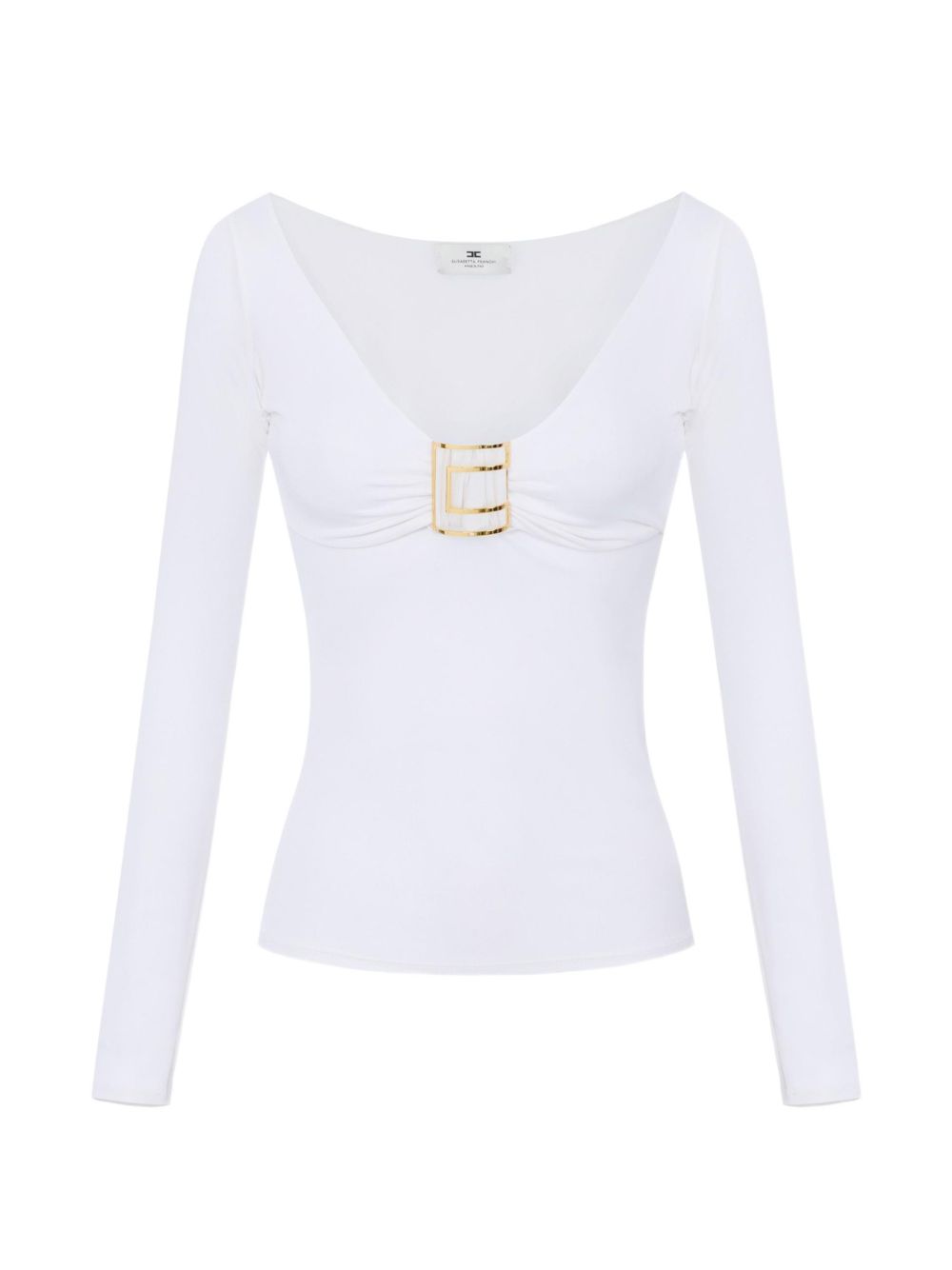 Elisabetta Franchi Sweaters - WHITE | eb471092389f74aa6d8992fd028969df1d70c485