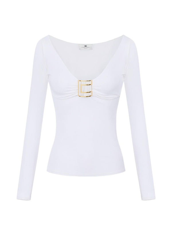 V-Necked Sweater
