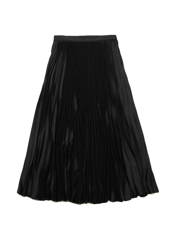 Pleated Midi Skirt