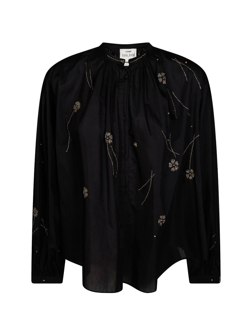 Forte Forte Shirts - BLACK | c5704f0783eac4d93fc9b27b0b8472f855054d87