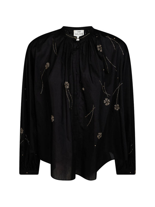 Embroidered Cotton Blouse