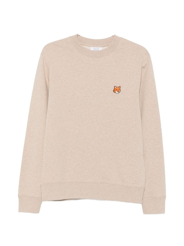 Fox Head Ccotton Crewneck Sweatshirt