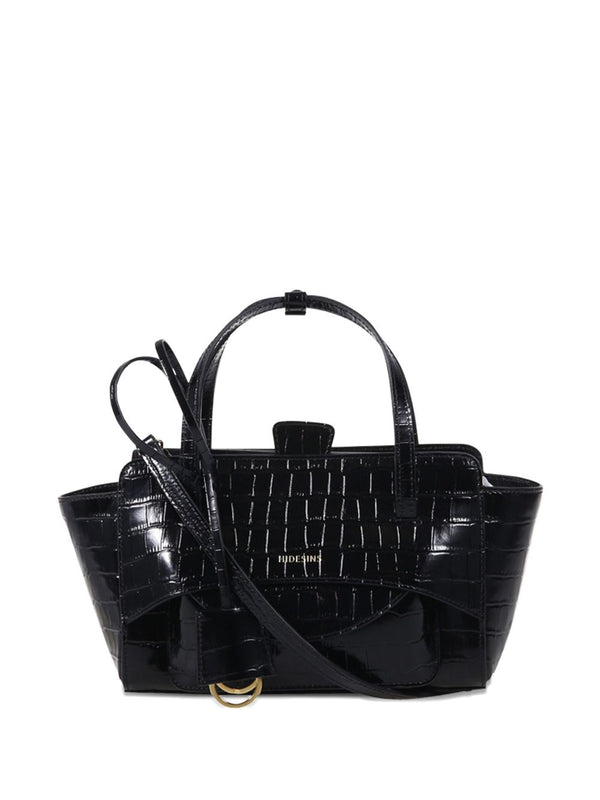 Flap Small Leather Tote