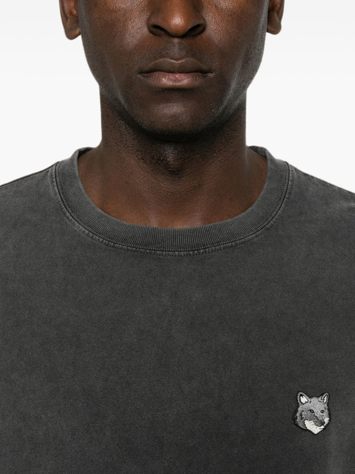 Maison Kitsune' T-shirts and Polos - BLACK | ab673de30bd9b70dd5582b1dd3fefb95aa95f1d7