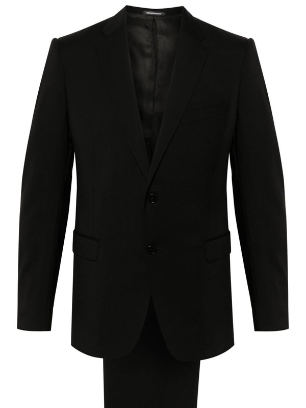 Wool Single-Breasted Suit