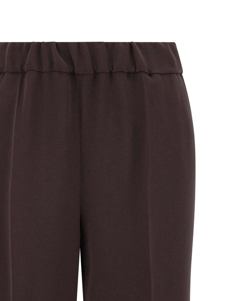 Alberto Biani Trousers - BROWN | 1b1eae10f52bc003838243d0b9f2f1ff59c791d7