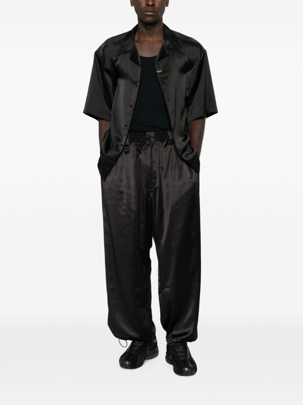 Y-3 Trousers - BLACK | 0b3afb421679cc3a75ca2960a3a3c523e090b5f3