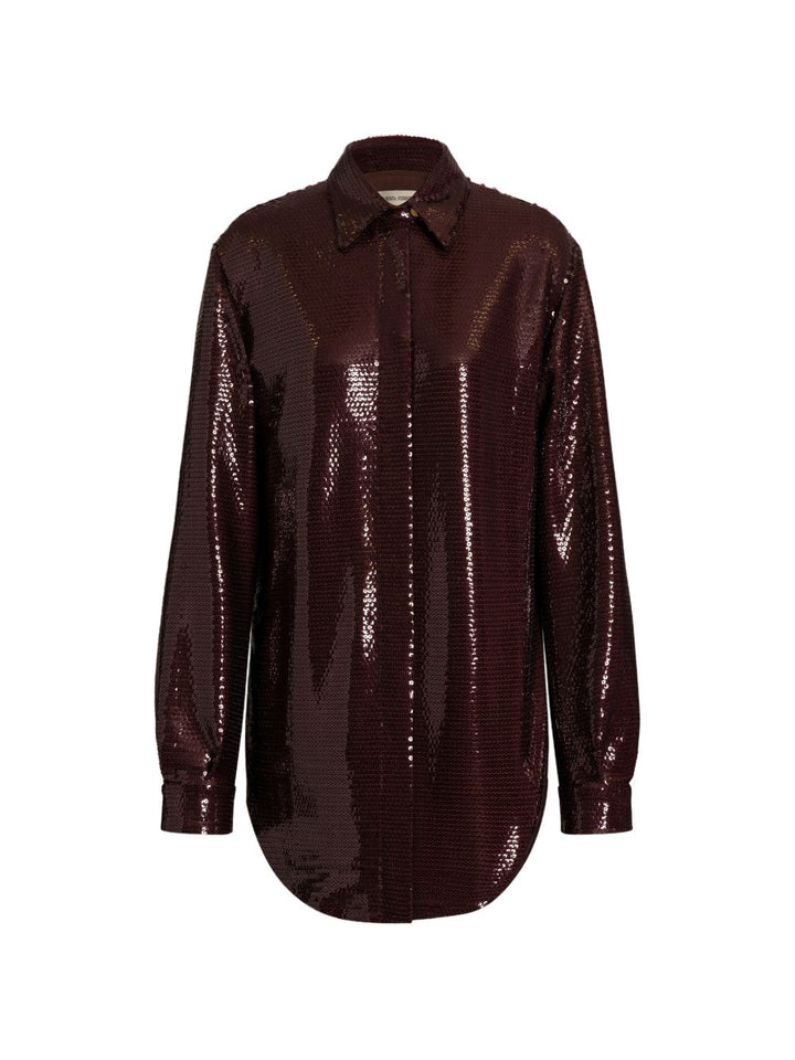 Alberta Ferretti Shirts - BROWN | ba313ecce95187f81161701b74025937bab93a3d