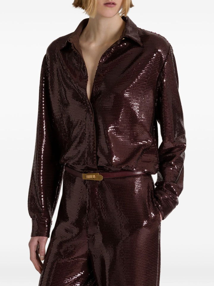 Alberta Ferretti Shirts - BROWN | e6ca453365e66a4d8c006e35966581f7ba0b2956