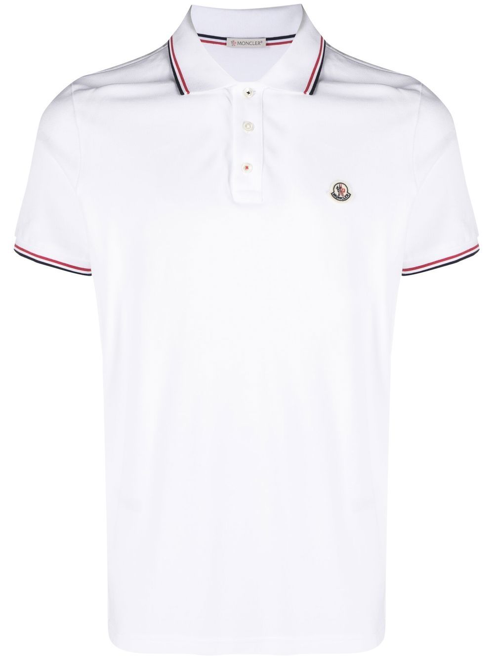 Moncler T-shirts and Polos - WHITE | 78fc5afbd6447125bab6acc6e6034c957fad3476