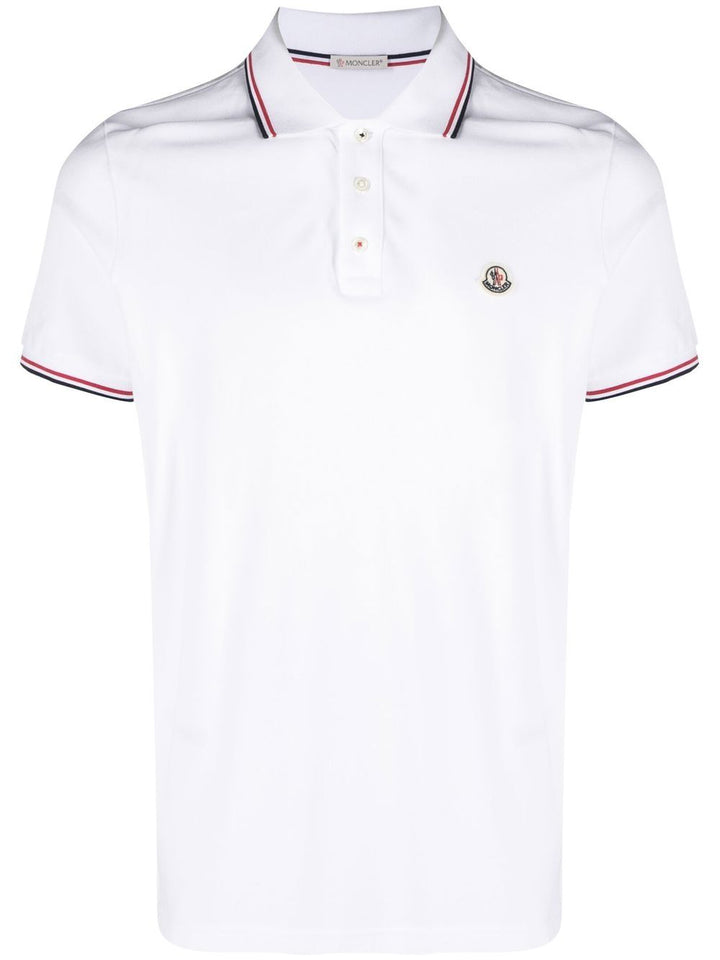 Moncler T-shirts and Polos - WHITE | 78fc5afbd6447125bab6acc6e6034c957fad3476