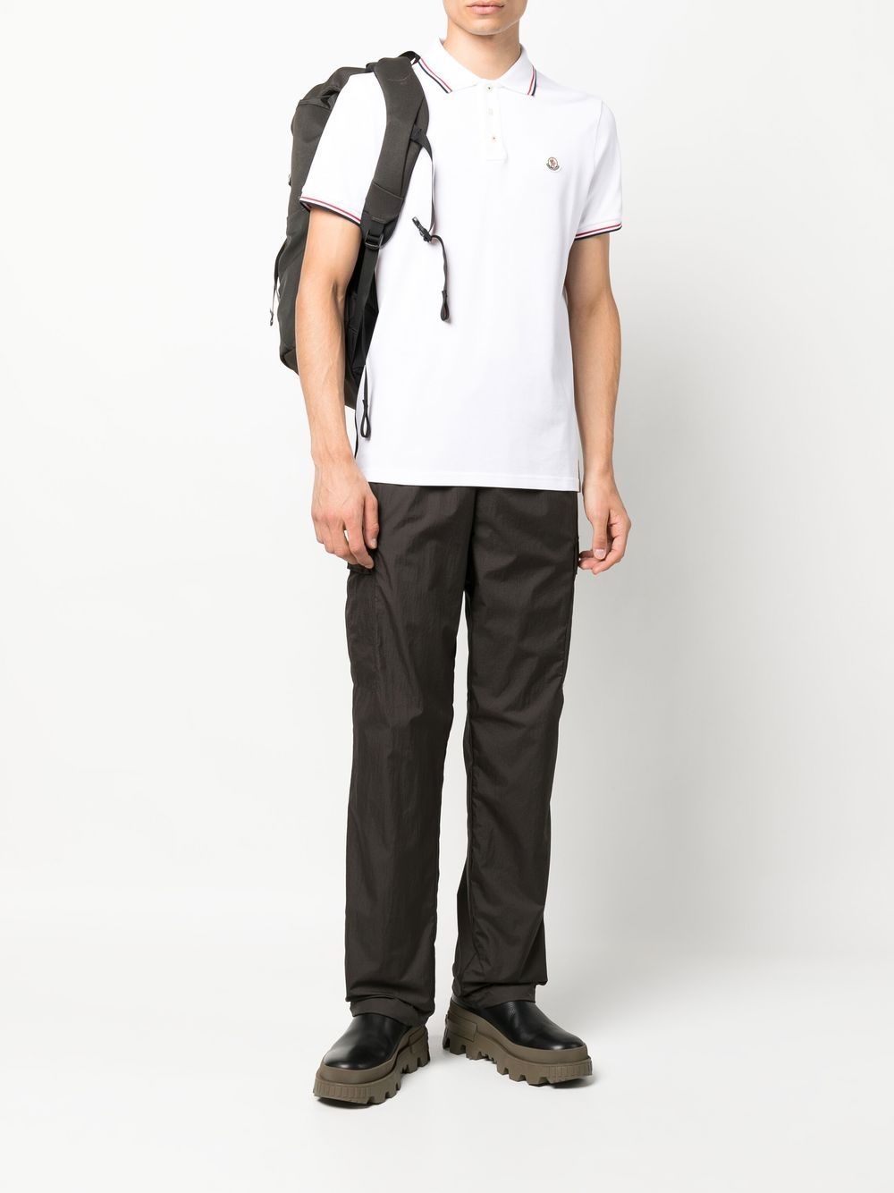 Moncler T-shirts and Polos - WHITE | 75d28dafe46ef65e0bdd1ec4dd75ea896bfddf94
