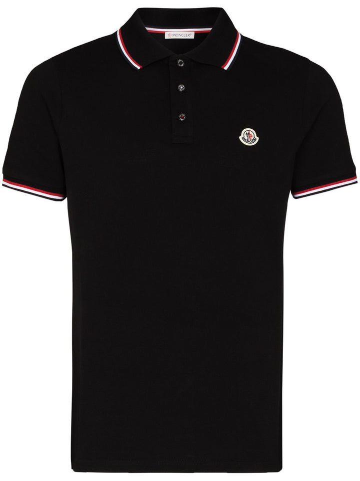 Moncler T-shirts and Polos - BLACK | 0c8787db01da5f4be23f238e59c1f486cd83ed92
