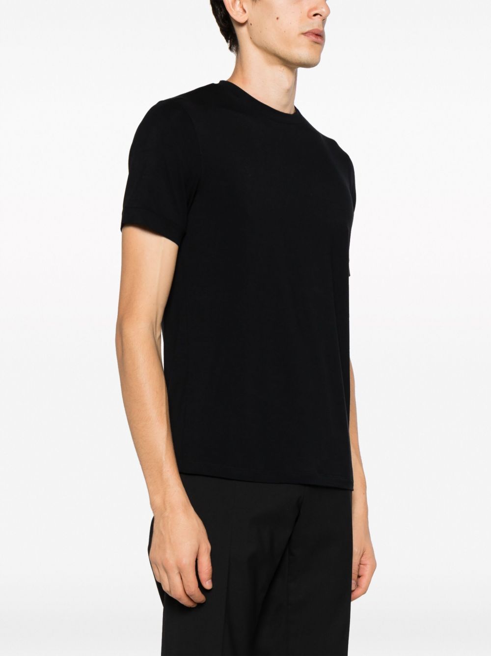Giorgio Armani T-shirts and Polos - BLACK | 3dedfecc75664b814ba6b3d8876dcbe15467ae4c