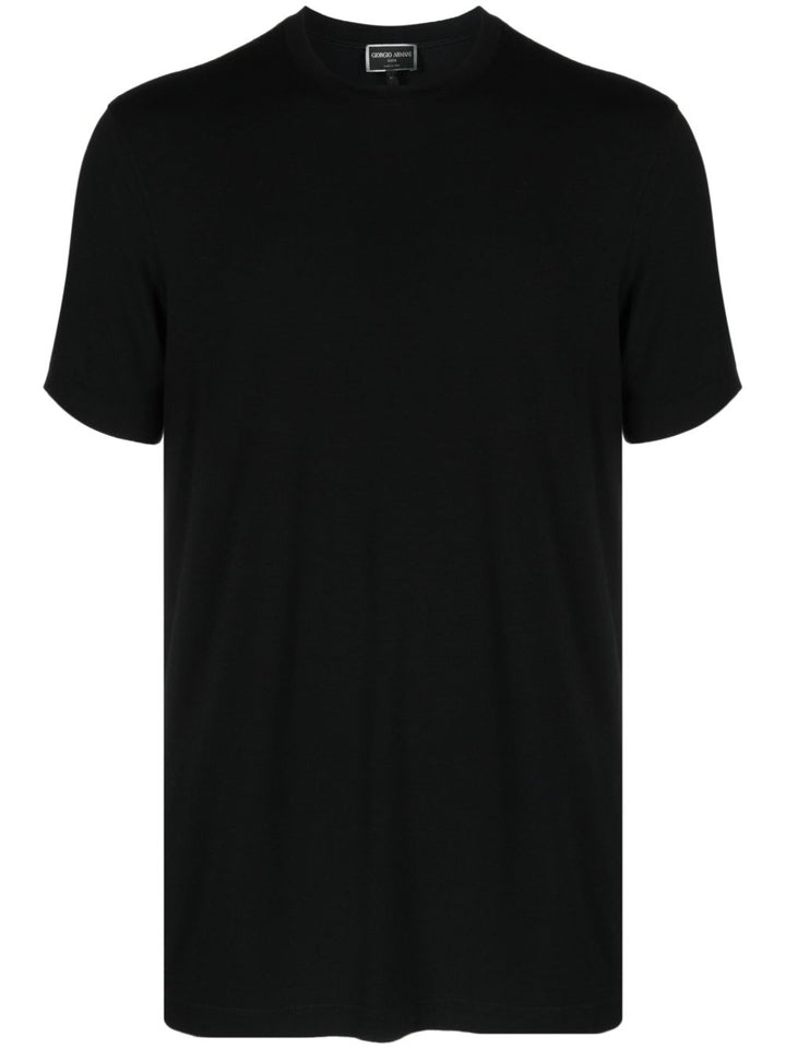 Giorgio Armani T-shirts and Polos - BLACK | 8018728aa60d01ef94588fa71ccfc19ec9deff65
