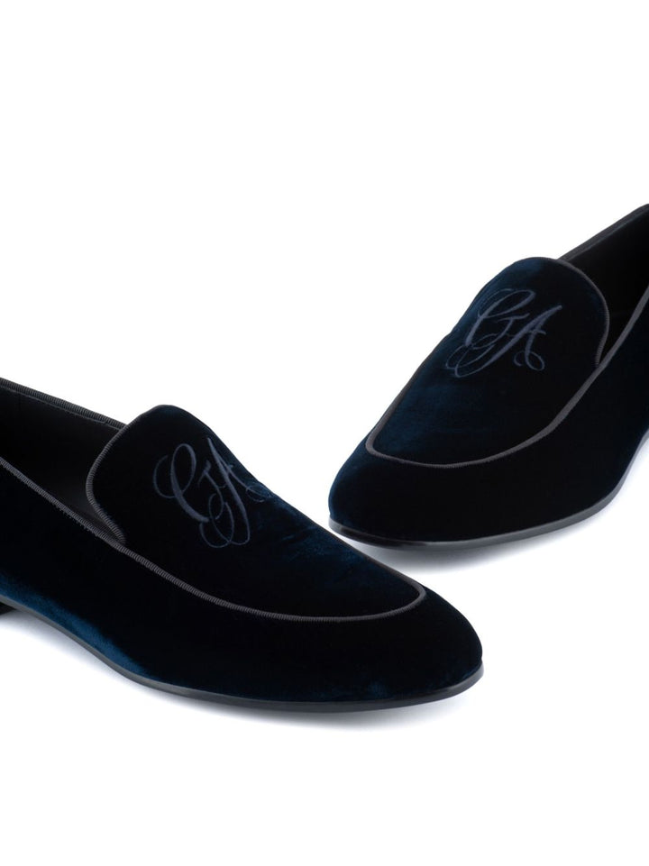 Giorgio Armani Flat shoes - BLUE | 36edda520fd777716cf909927bde10fcf239b135