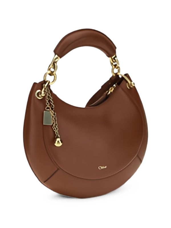 Banana Small Leather Hobo Bag