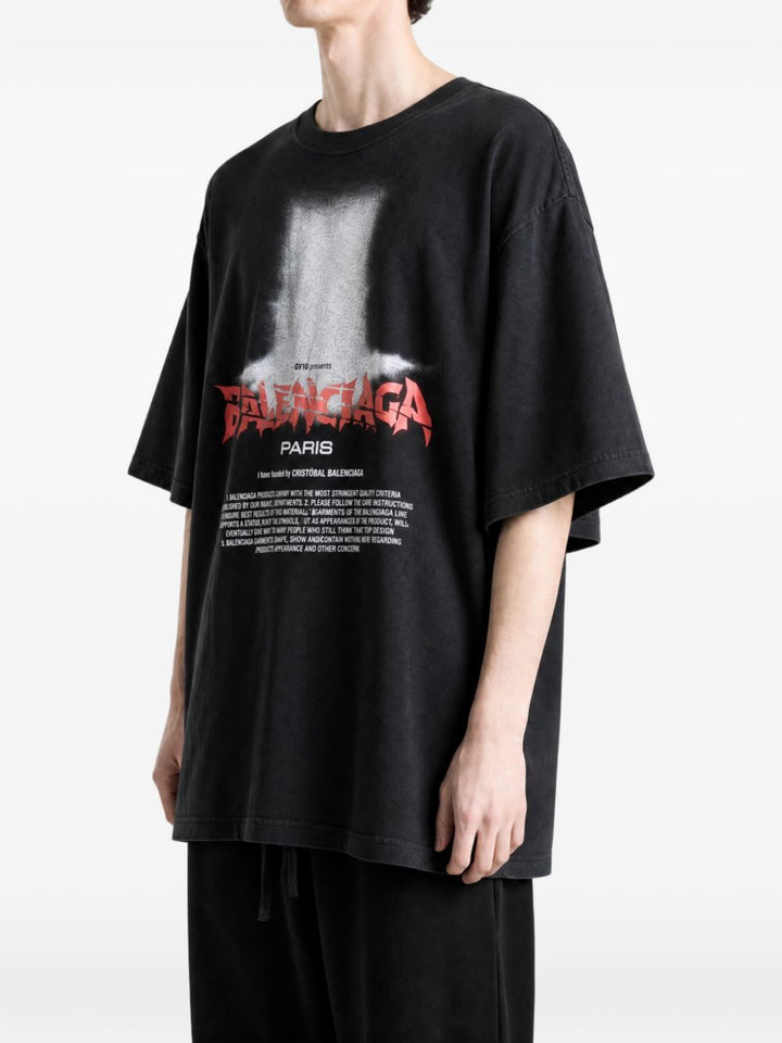 Balenciaga T-shirts and Polos - BLACK | 9d9bfed3bd61f2e8ab492c5acd7d87400b541435