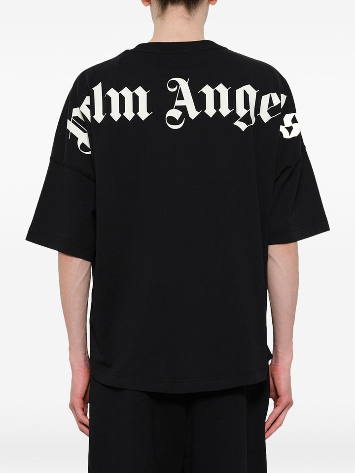 Palm Angels T-shirts and Polos - BLACK | cdcf27780ca6502455b0e5e9ac7a2c7630b1f541