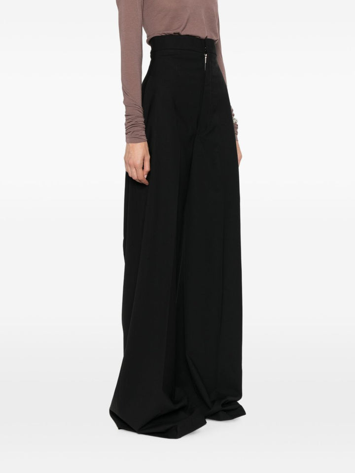 Rick Owens Trousers - BLACK | f33b08d9052532f6f536d563d89a16c10f288dbd