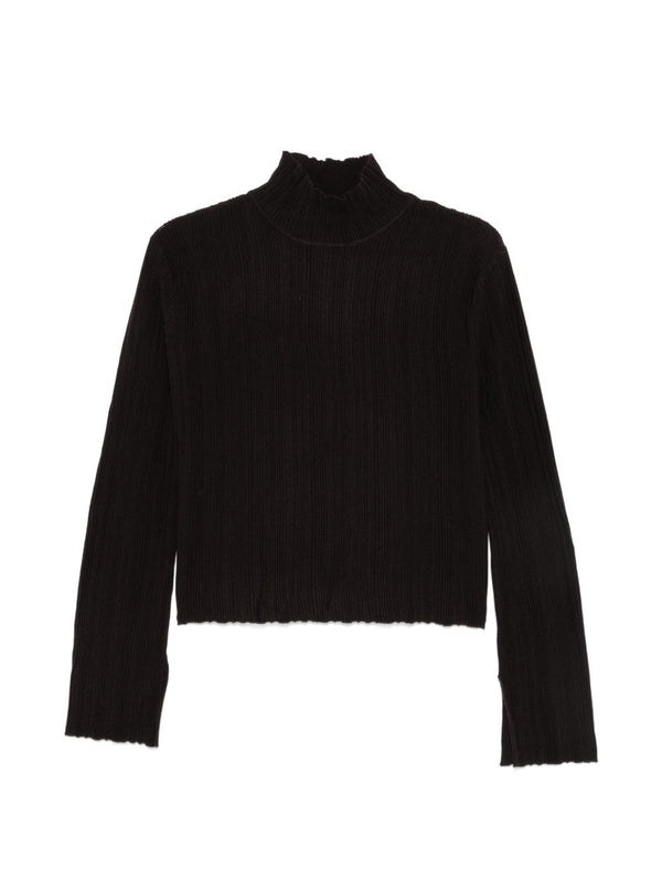 Wool Turtle-Neck Sweater