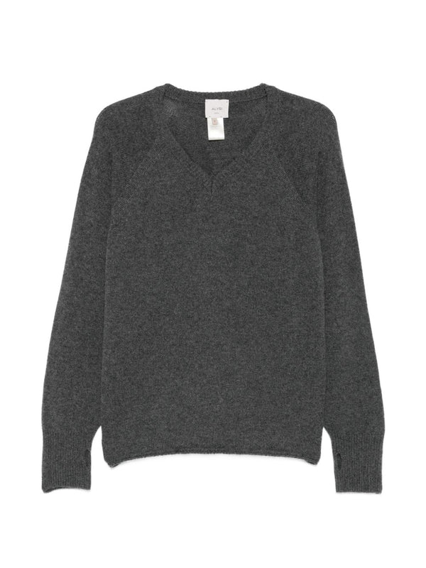 Cashmere V-Necked Sweater