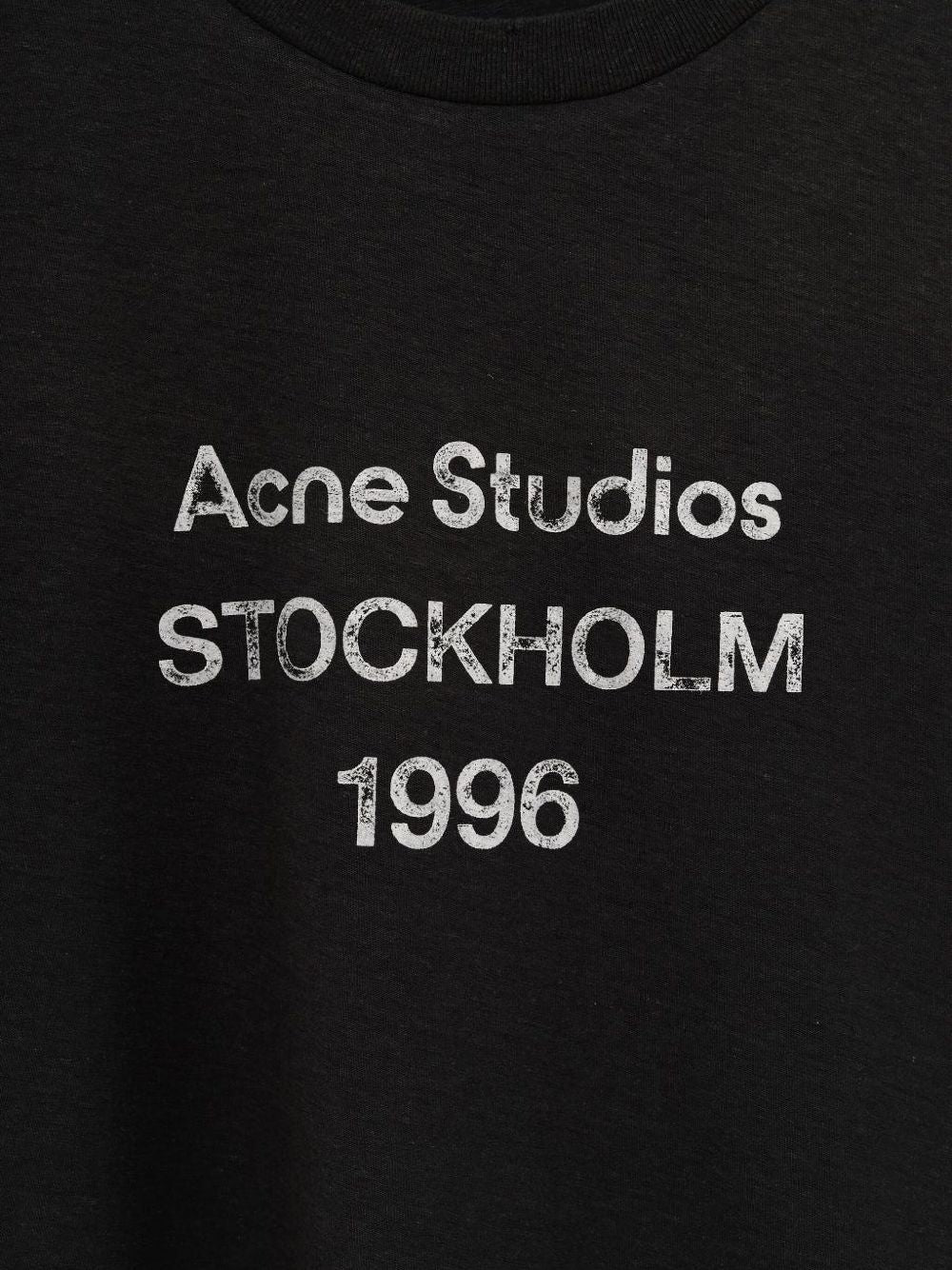 Acne Studios T-shirts and Polos - BLACK | ea5949a23cadc5f057492a14308f70f50ea21c1d