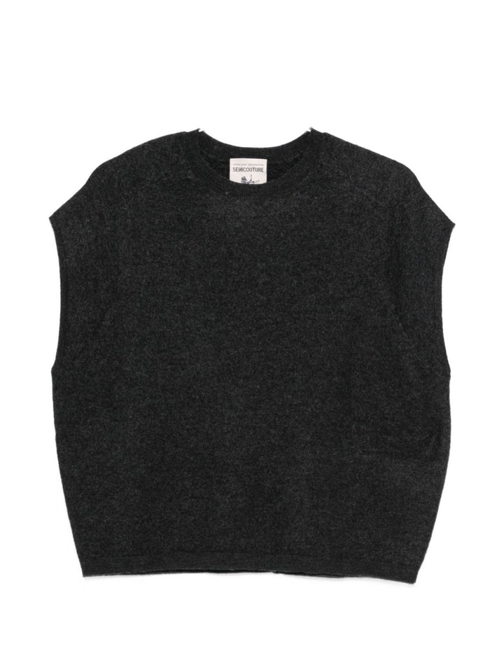 Semicouture Sweaters - GREY | f1480efd5c2b2a5c5fa290e481bcd030dbc54cab