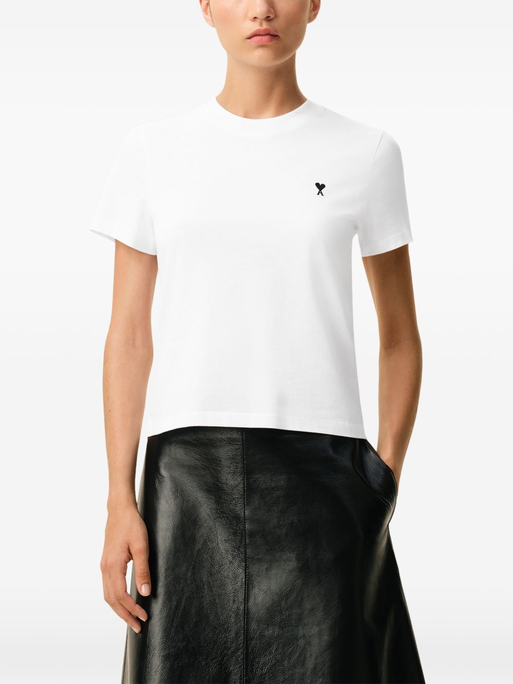 Ami Paris T-shirts and Polos - WHITE | bd057399444c75bce7b284c345ae83342756d822
