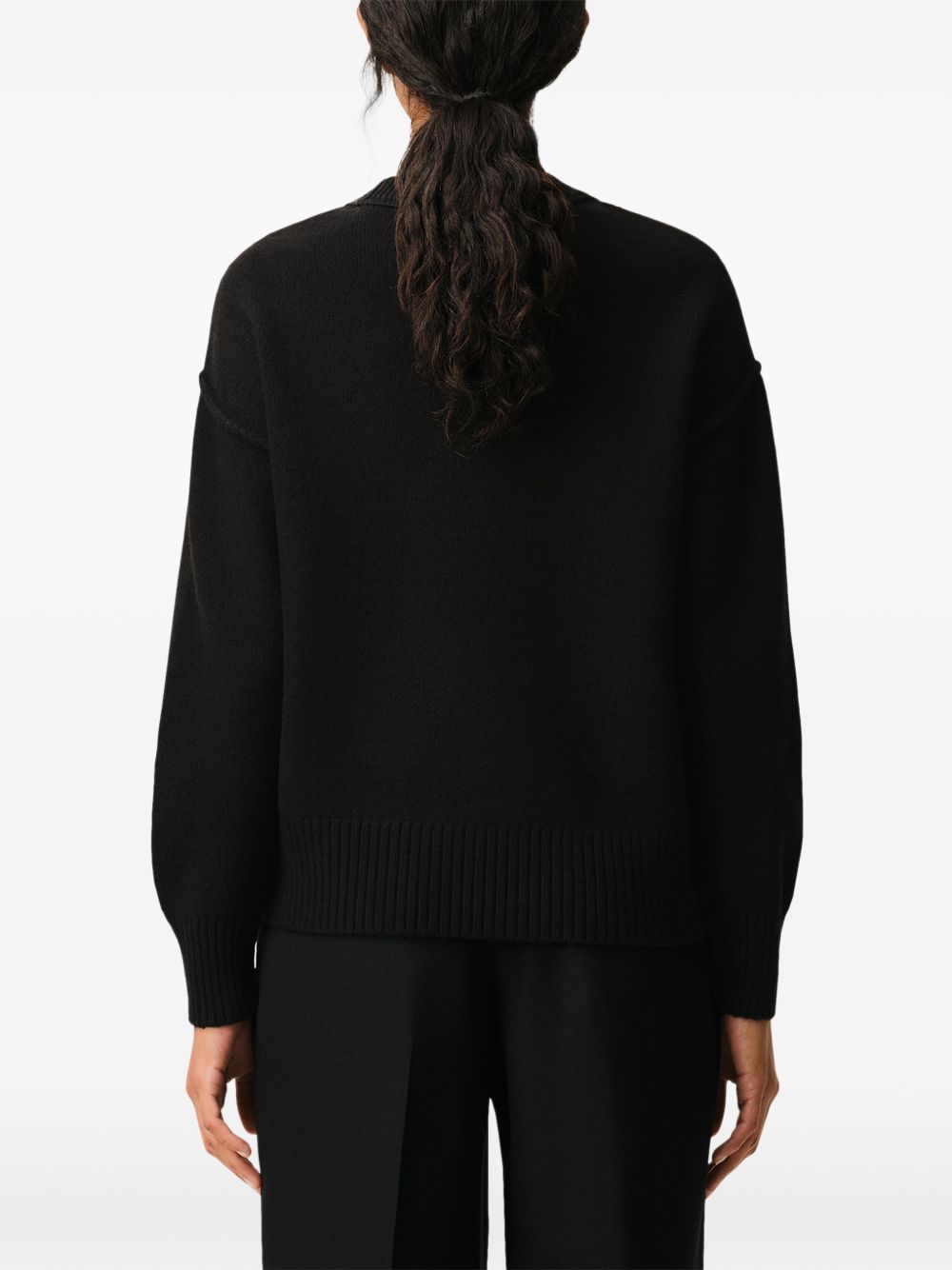 Ami Paris Sweaters - BLACK | 96bba065ef91f939b5dd6456304c98238c7c46d9