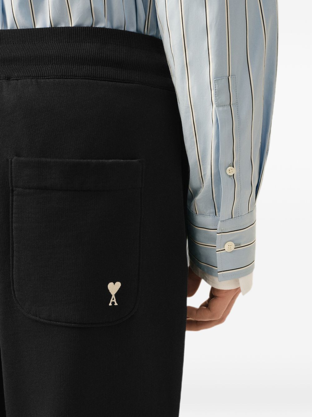 Ami Paris Trousers - BLACK | 2278924c50e5ec01719867a6c00b99a384784bba
