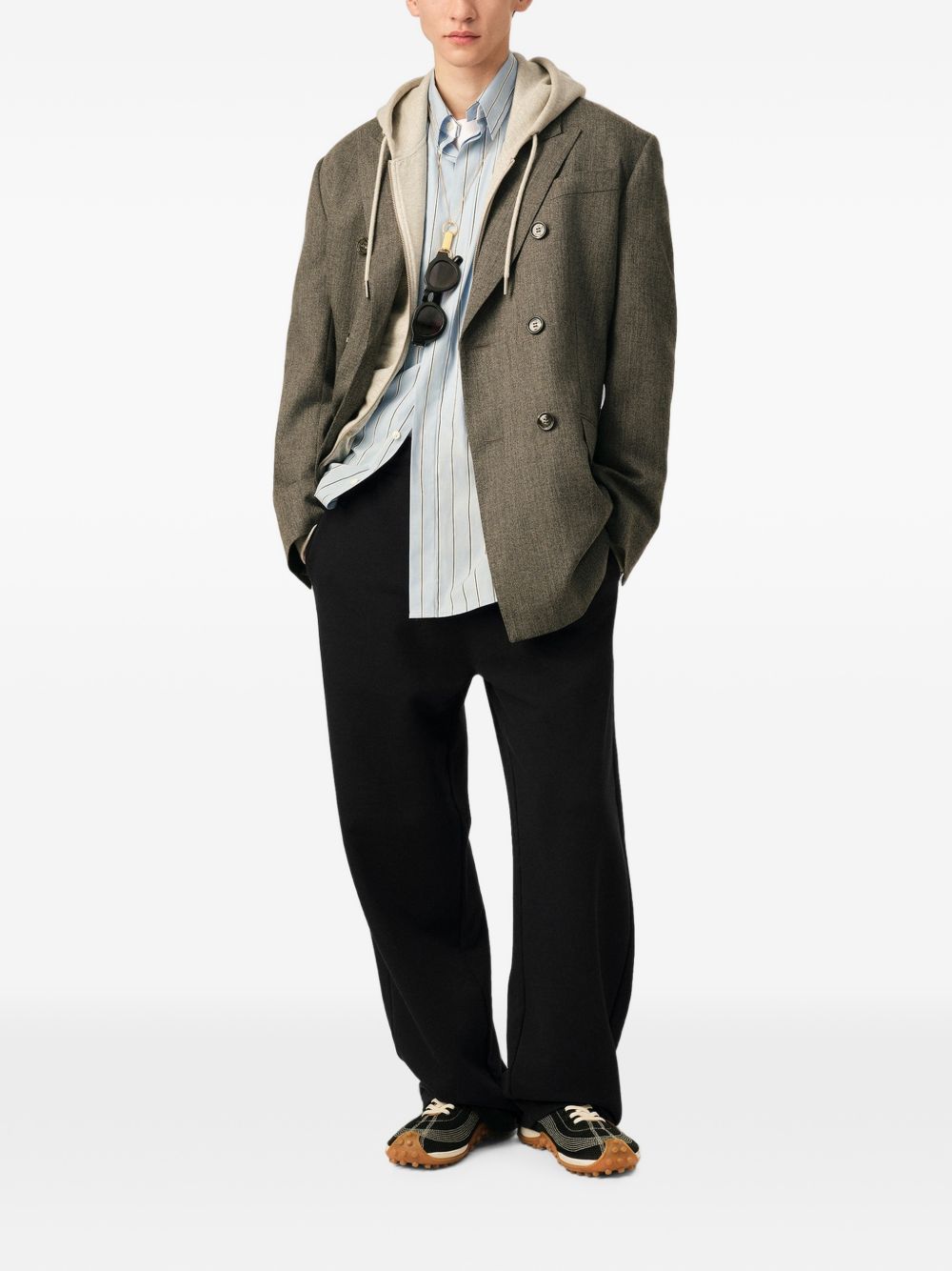 Ami Paris Trousers - BLACK | 152ad44e83a19ca515ea392a32be0c61c199efa1