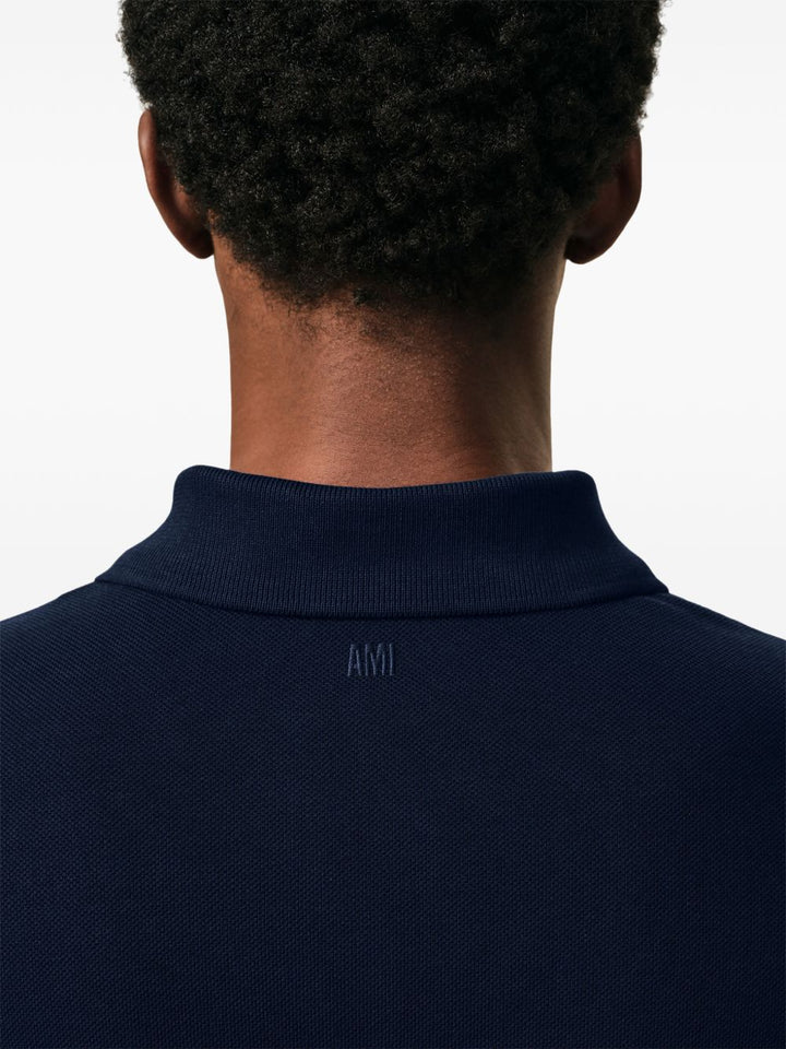 Ami Paris T-shirts and Polos - BLUE | 0b4bb614d5172d9e2ab4b01af346402ec24a7071