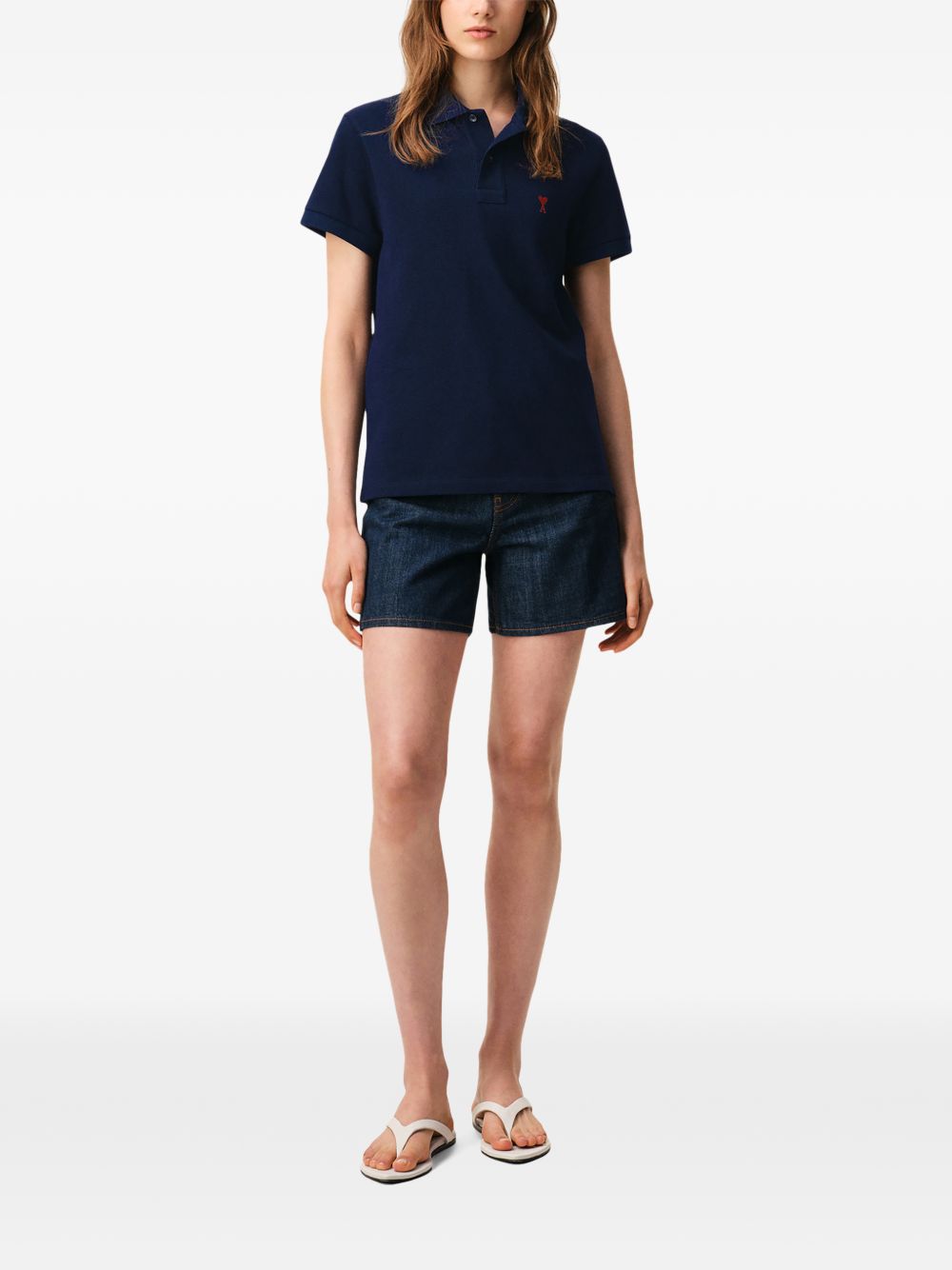 Ami Paris T-shirts and Polos - BLUE | 361a3b3ec7dc9af9ec2d400a08eabf489faf5296