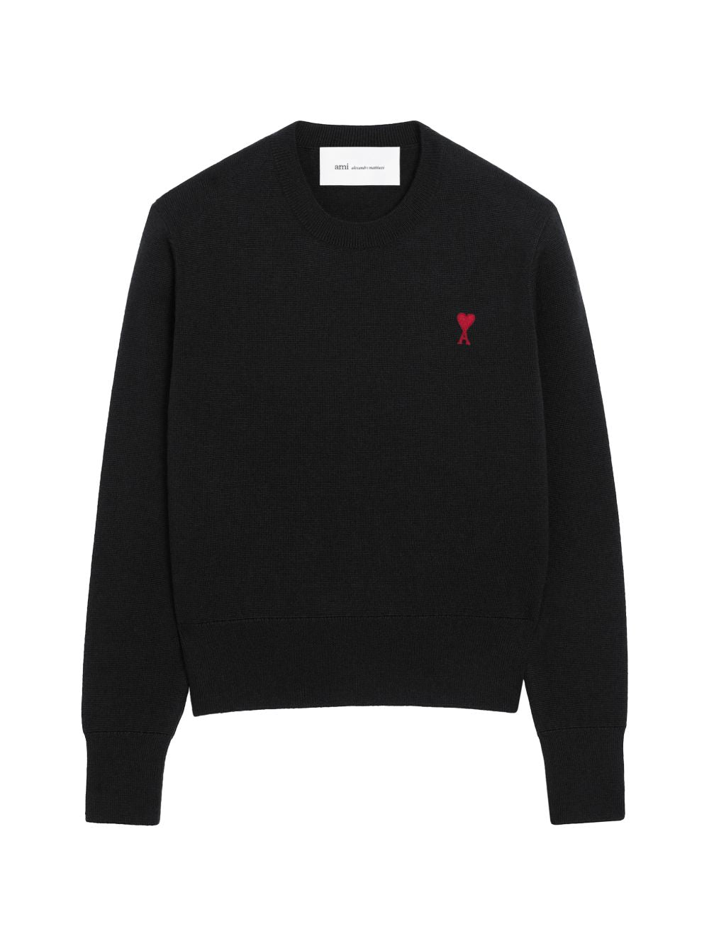 Ami Paris Sweaters - BLACK | 15c0b5c18a5e678ececfc9ce3ff16730d6f748f9