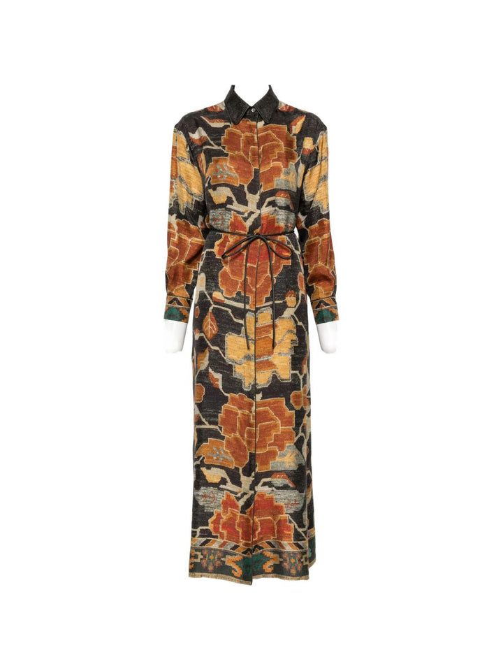 Pierre Louis Mascia Dresses - BROWN | d1e9e0fbf7624aec2fb2bb8c9944c2e397870cc6