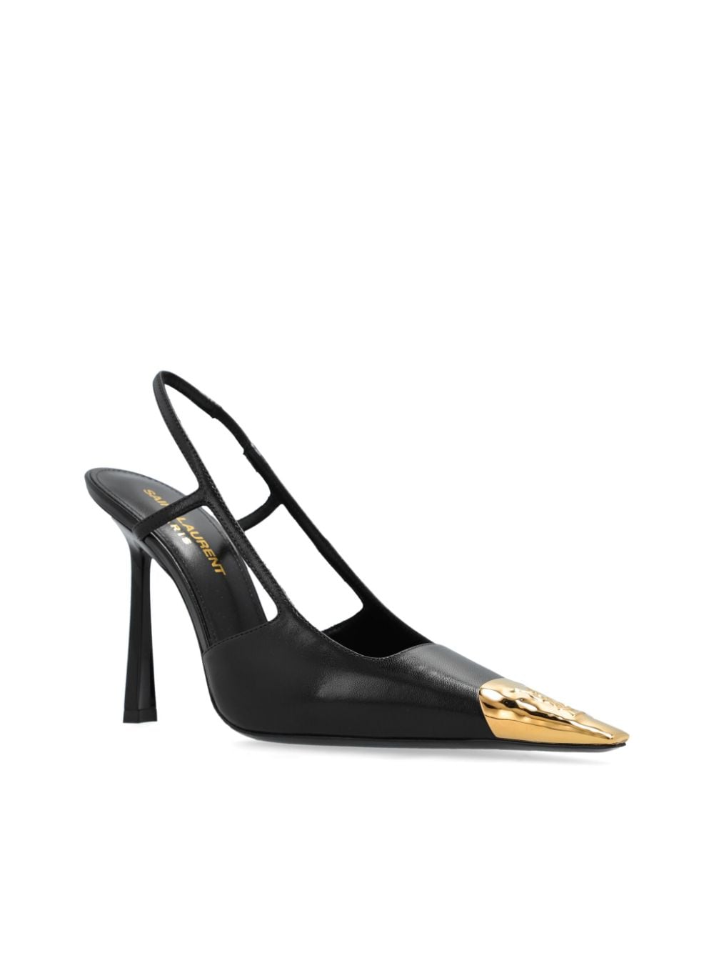 Saint Laurent With Heel - BLACK | 6b7799a5a853a7ab0aa59befc1e7e3761f75acf6
