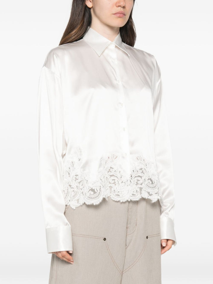 Ermanno Scervino Shirts - WHITE | 55acf0911c1c7a632beeaaafff9c5c007a19fbe4