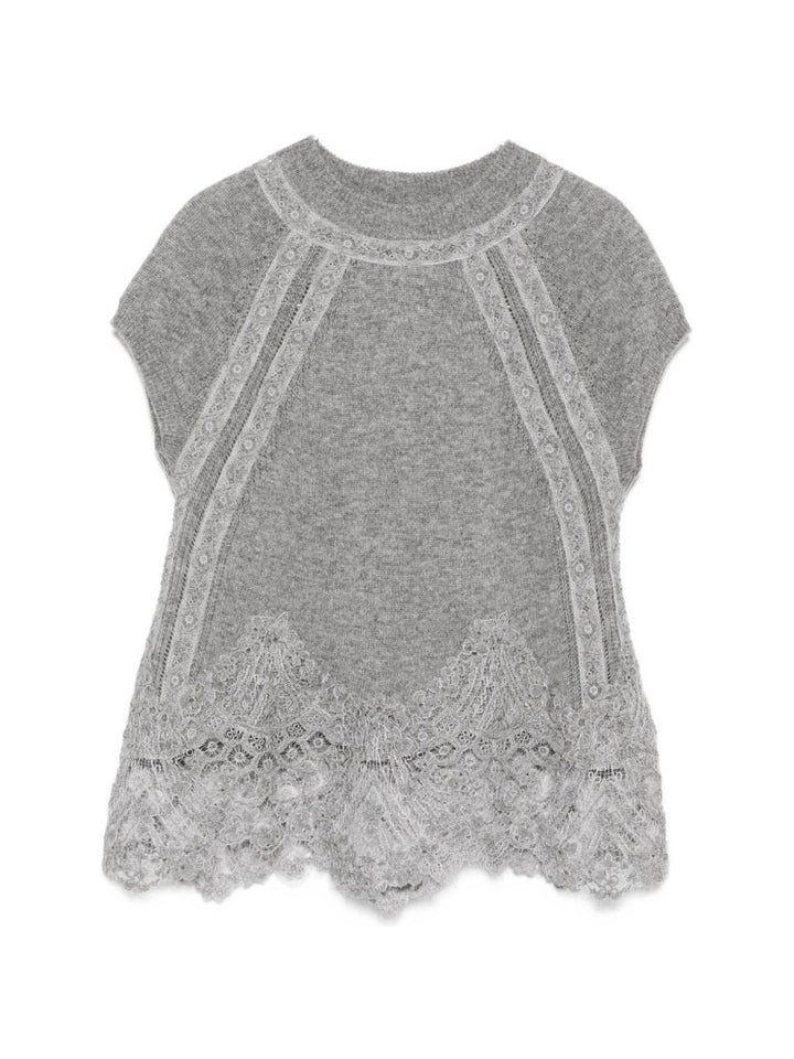 Ermanno Scervino Top - GREY | cbea6667ed38a10e418922d9712c4010387b7ffc