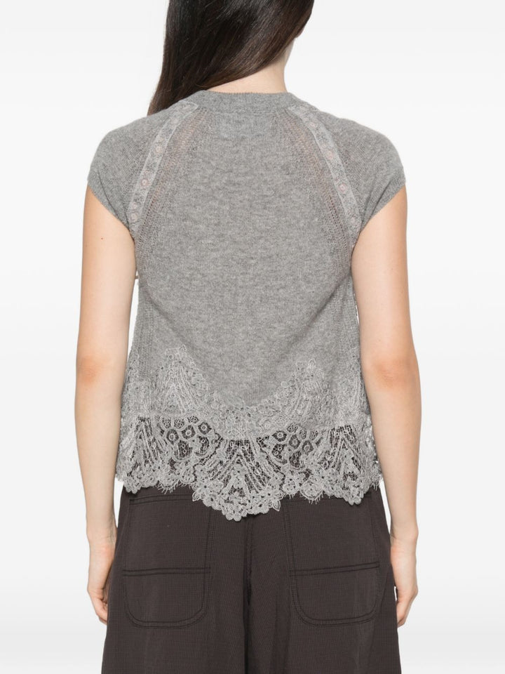Ermanno Scervino Top - GREY | 6ca4b59ca99dad54ae4a07e3b49fedde899e5883