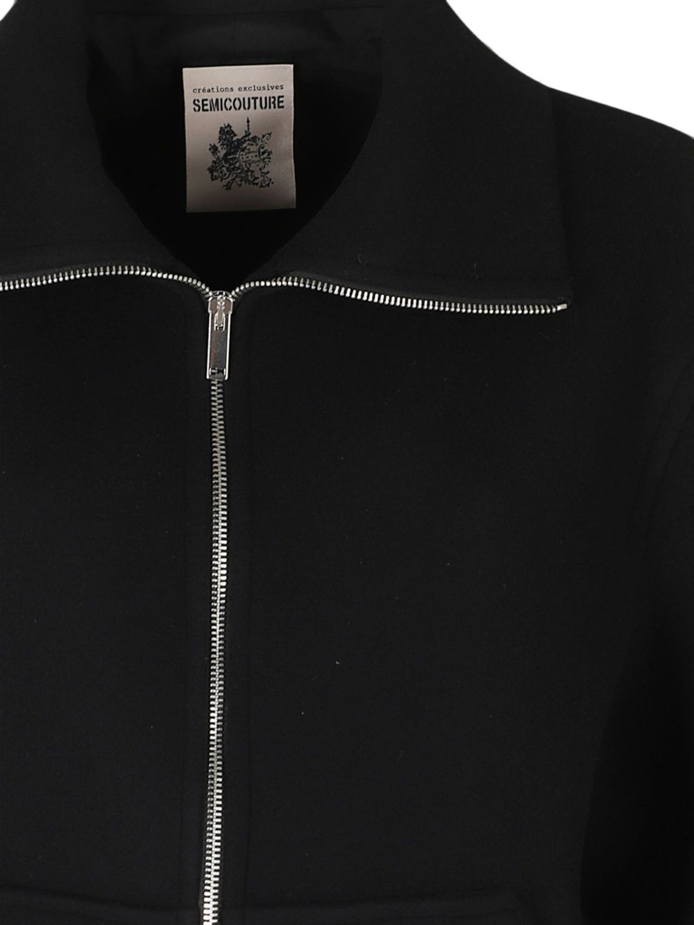 Semicouture Coats - BLACK | 23bc4dd6210c3e1914a3328bc77b11f962b1c053