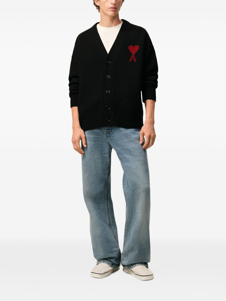 Ami Paris Sweaters - BLACK | a8ebd55a6801739810b9f9b9825eb2a4f46c459d