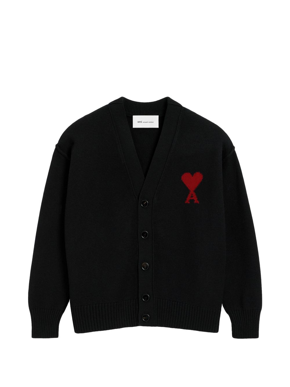 Ami Paris Sweaters - BLACK | f54e0e21e0214df70a564bd1e740222ffc2f2783